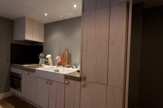 Steigerhouten keuken